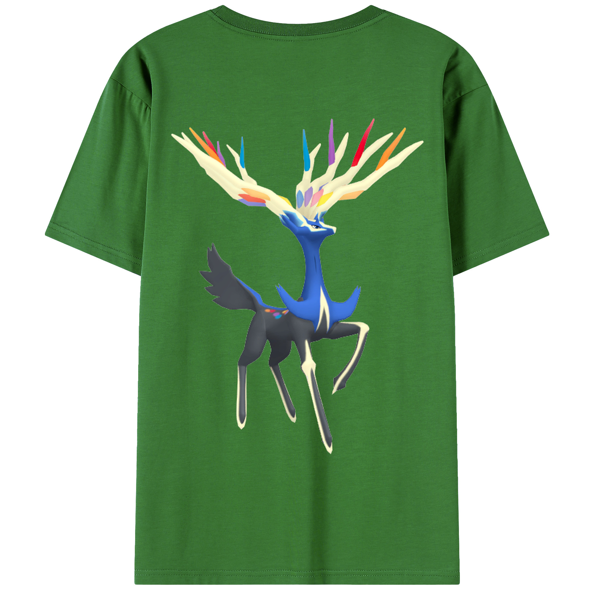 （画像用） ポケットモンスター Pokémon レディース半袖Tシャツ(バックプリント)